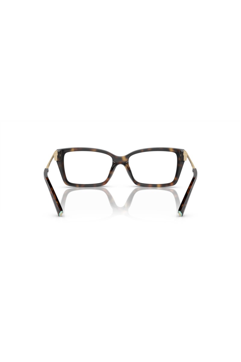 Tiffany Rectangular Eyeglasses for Women - Havana - Image 3